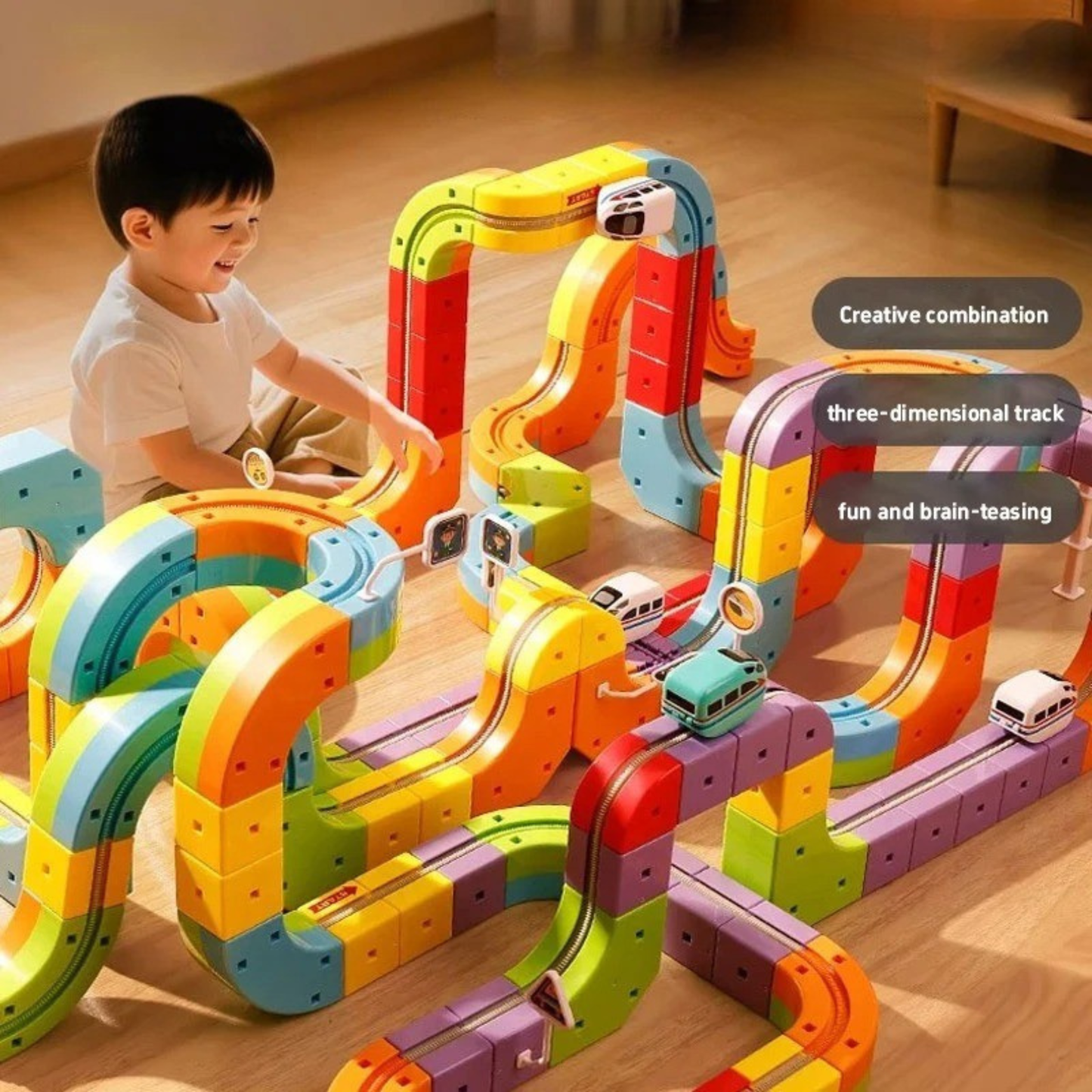 Orienia™ Creative Railway Train Set